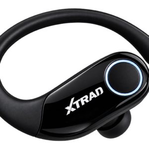 Fone de Ouvido Bluetooth TWS Esportivo com Gancho para Academia e Corrida